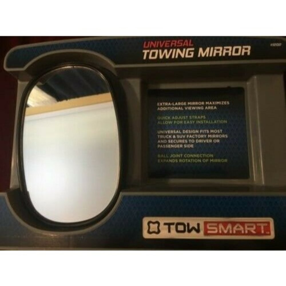 New TOW SMART Universal Towing Mirror